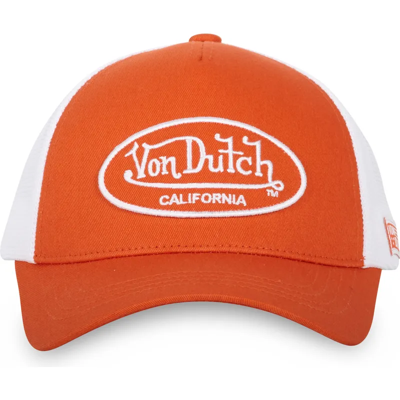 cap-curbata-orange-adjustable-strap-de-von-dutch