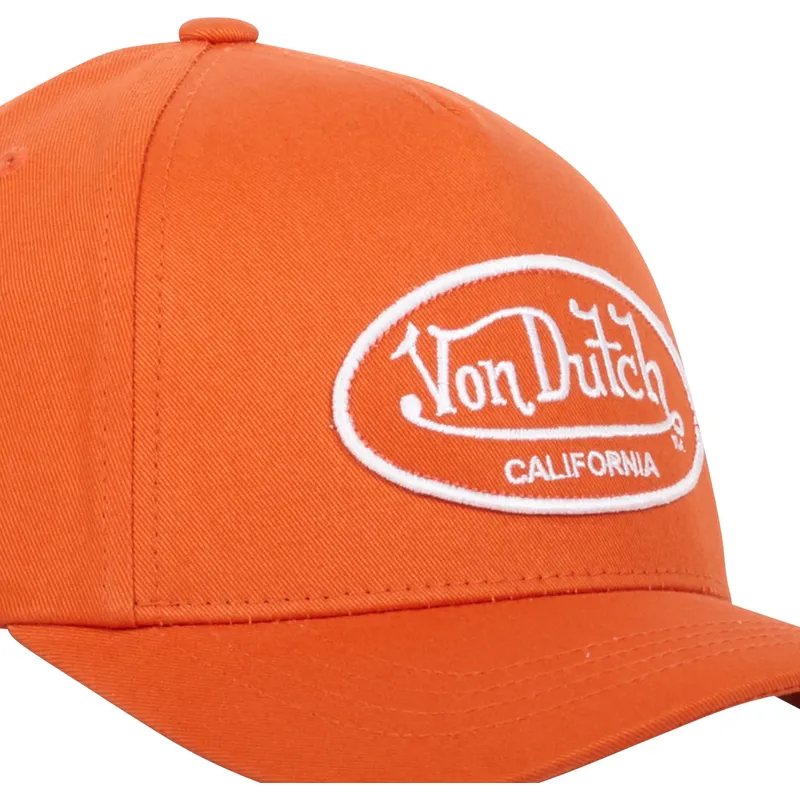 cappellino-curvo-arancione-regolabile-lof-c11-di-von-dutch