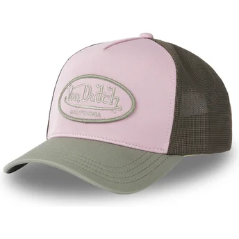 Șepci curbată papagal snapback rosa KAPI de Von Dutch