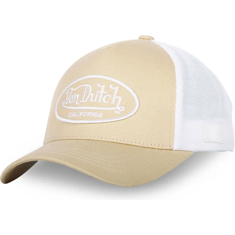 cappello-trucker-beige-e-bianco-regolabile-lof-b14-di-von-dutch