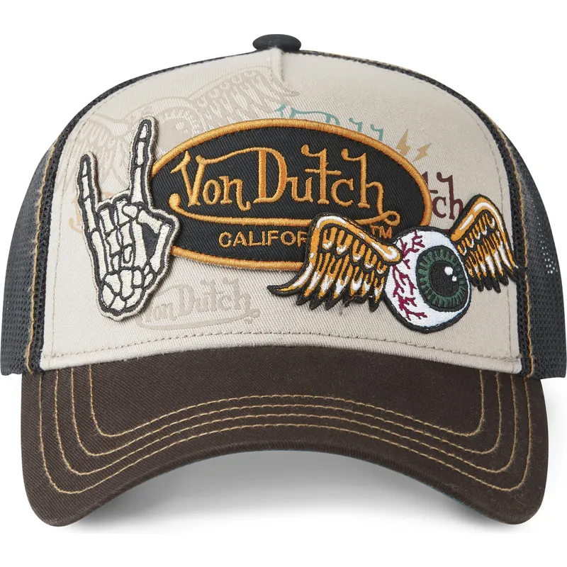 cap-curbata-brown-snapback-de-von-dutch cap-curbata-brown-snapback-de-von-dutch