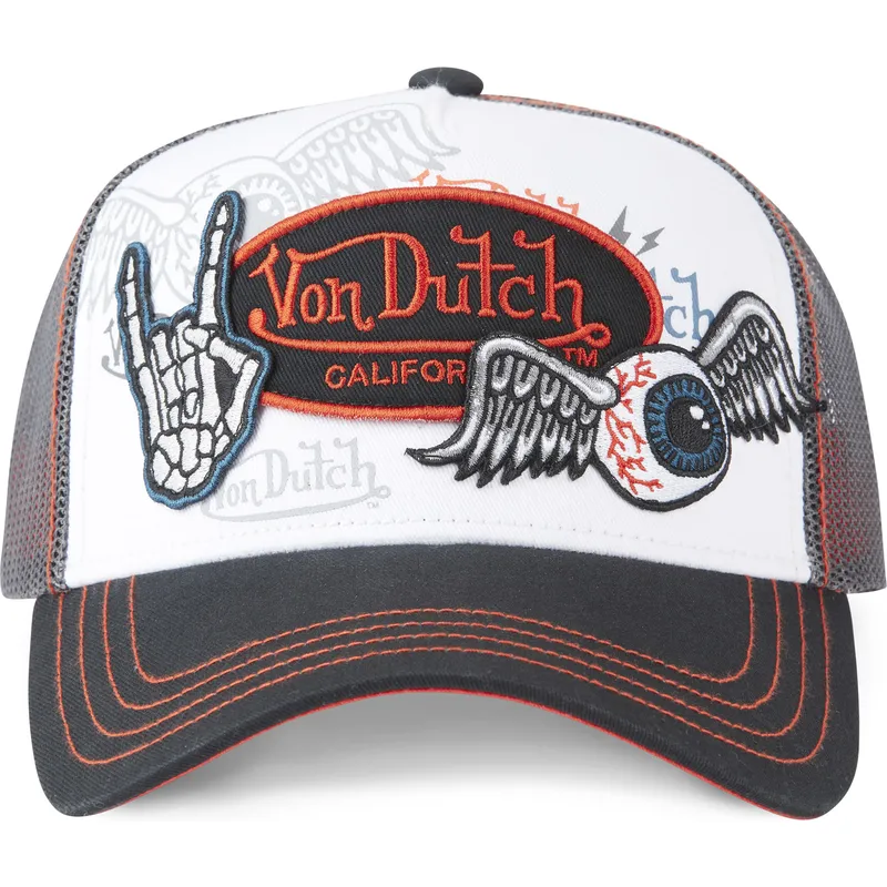 cappellino-trucker-bianco-e-nero-patches04-di-von-dutch
