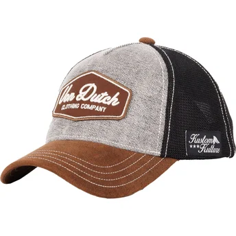 Șepci curbată maro snapback 01 de Von Dutch