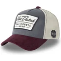 casquette-trucker-grise-et-grenat-lea04-von-dutch