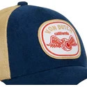 casquette-trucker-bleue-marine-et-beige-blu-ct-von-dutch