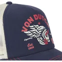 casquette-trucker-bleue-marine-crew16-von-dutch