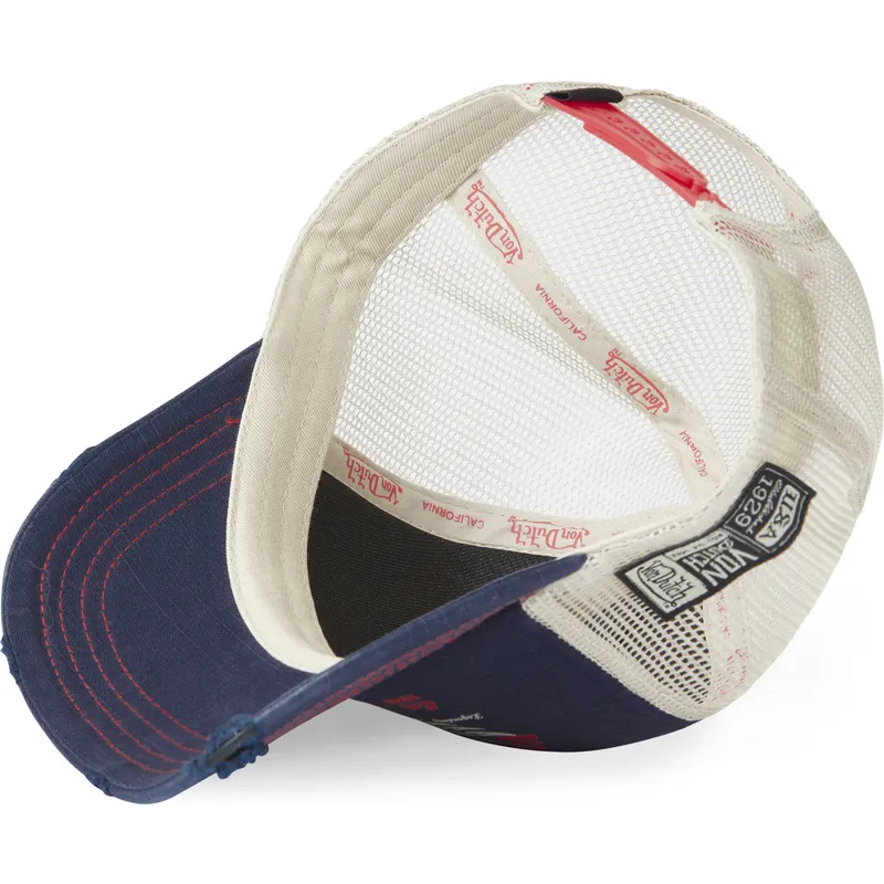 granatowa-czapka-trucker-crew16-marki-von-dutch