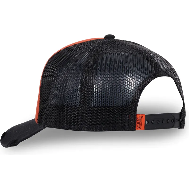 cappellino-trucker-arancione-e-nero-crew17-di-von-dutch