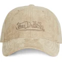 von-dutch-curved-brim-sue-e-beige-adjustable-cap