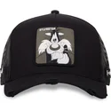 casquette-trucker-noire-sylvestre-loo10-syl-looney-tunes-capslab