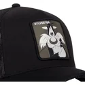 epci-curbata-negru-snapback-loo10-syl-silvestru-looney-tunes-de-capslab