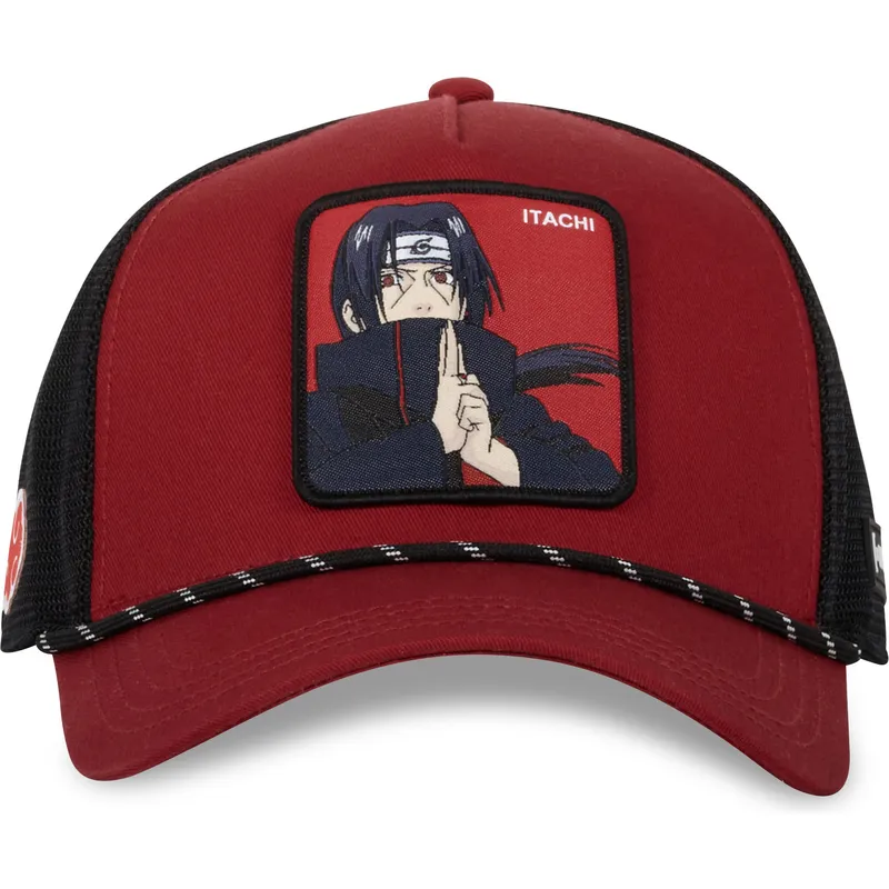 rote-und-schwarze-trucker-kappe-itachi-uchiha-red-naruto-von-capslab