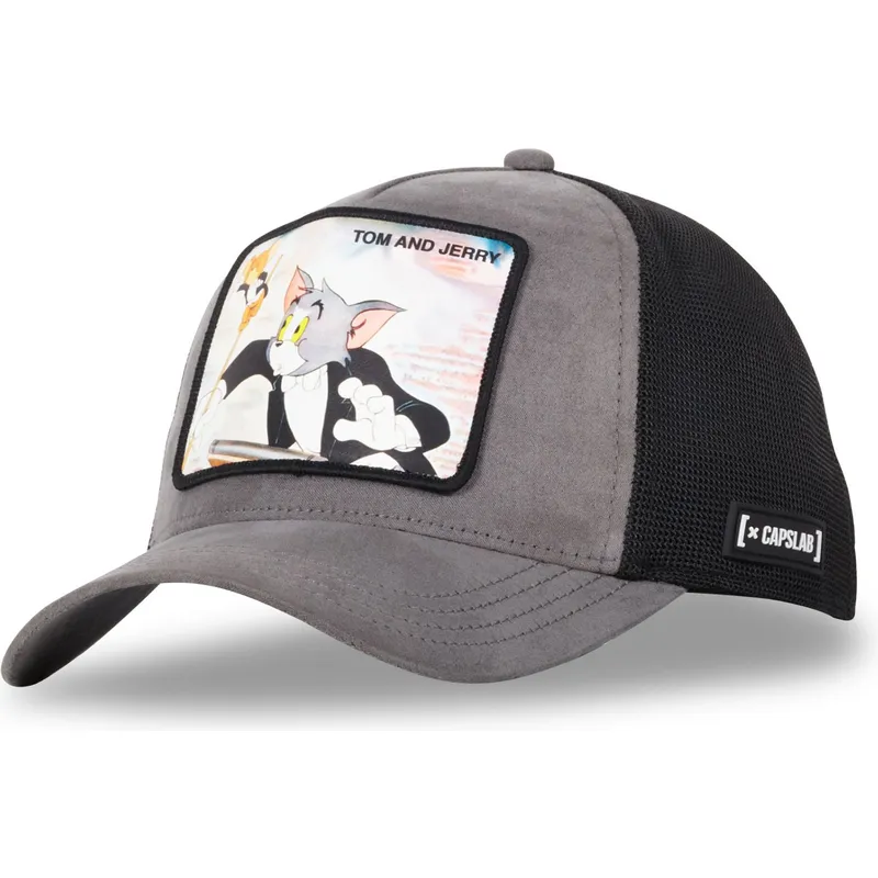 epci-curbata-gri-snapback-taj5-tom-i-jerry-looney-tunes-de-capslab