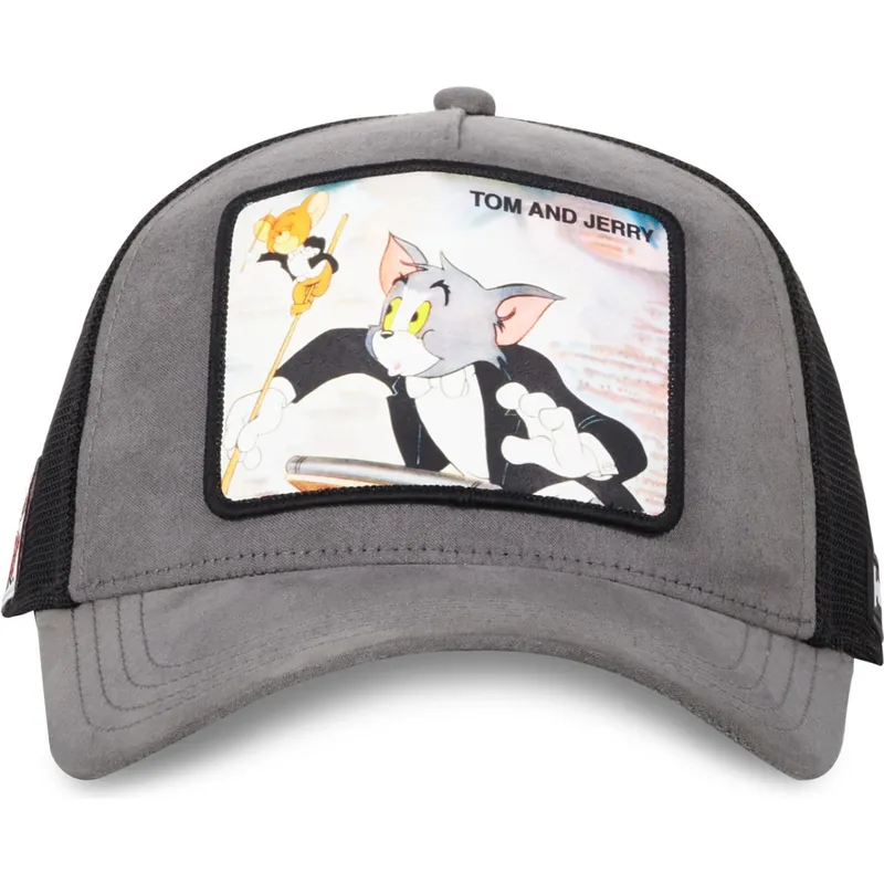 epci-curbata-gri-snapback-taj5-tom-i-jerry-looney-tunes-de-capslab
