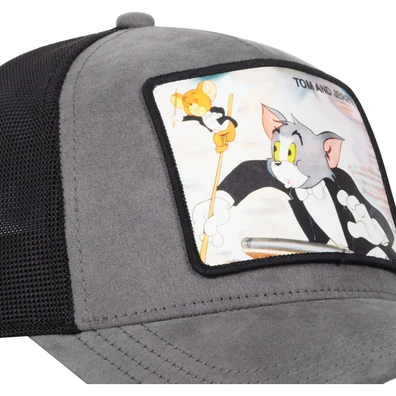 epci-curbata-gri-snapback-taj5-tom-i-jerry-looney-tunes-de-capslab