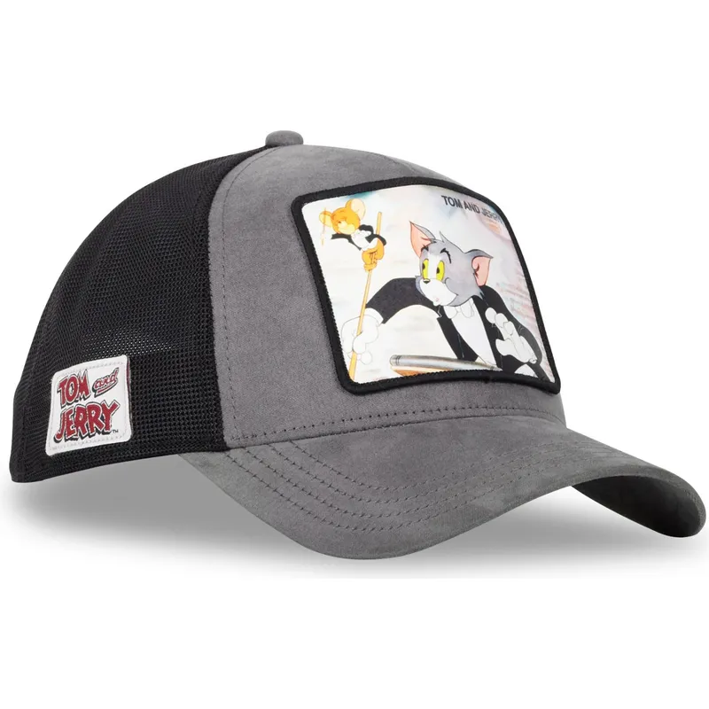 epci-curbata-gri-snapback-taj5-tom-i-jerry-looney-tunes-de-capslab