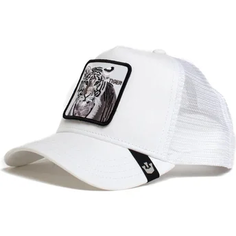 Casquette trucker blanche tigre Silver Tiger Goorin Bros.