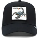 epci-curbata-negru-snapback-deadly-the-deadliest-scorpion-the-farm-de-goorin-bros