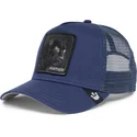 cappello-trucker-blu-navy-pantera-the-black-panther-the-farm-di-goorin-bros