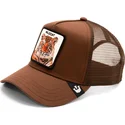 casquette-trucker-marron-tigre-the-wildcat-tiger-the-farm-goorin-bros