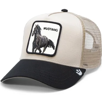 epci-curbata-bej-snapback-the-mustang-the-farm-de-goorin-bros