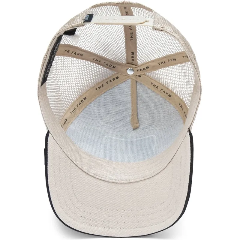 epci-curbata-bej-snapback-the-mustang-the-farm-de-goorin-bros