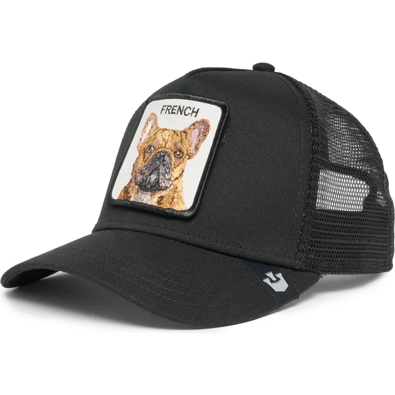 epci-curbata-negru-snapback-the-french-frenchie-the-farm-de-goorin-bros