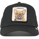 epci-curbata-negru-snapback-the-french-frenchie-the-farm-de-goorin-bros