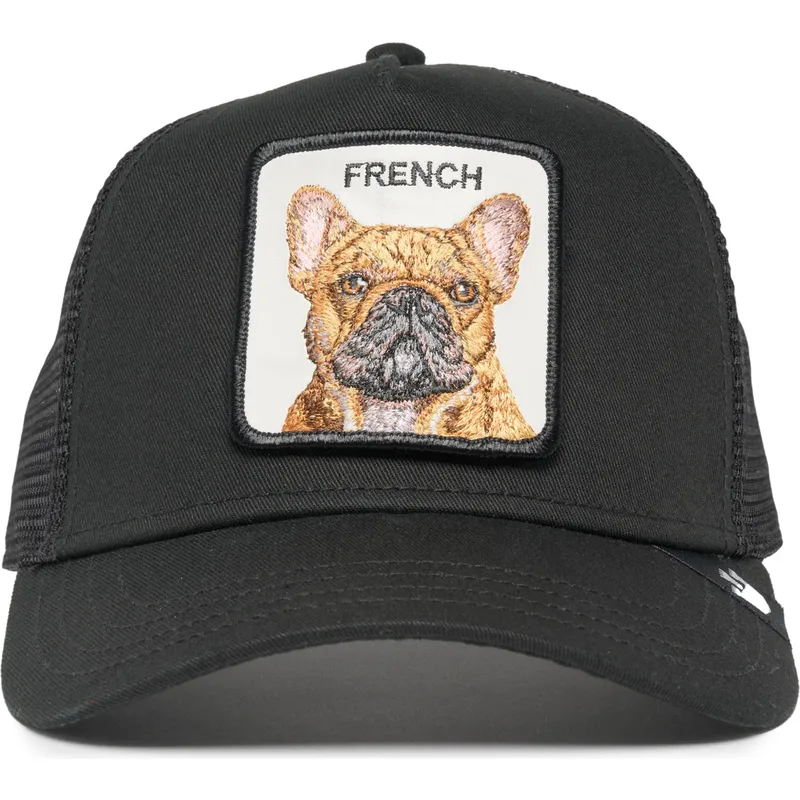 epci-curbata-negru-snapback-the-french-frenchie-the-farm-de-goorin-bros