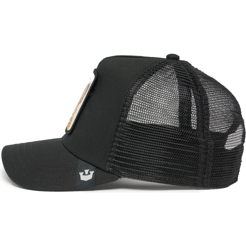 epci-curbata-negru-snapback-the-french-frenchie-the-farm-de-goorin-bros