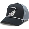 czapka-trucker-czarna-i-szara-wilk-gb2-lone-wolf-the-rocker-the-farm-od-goorin-bros