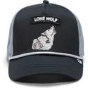 epci-curbata-negru-snapback-gb2-lone-wolf-the-rocker-the-farm-de-goorin-bros