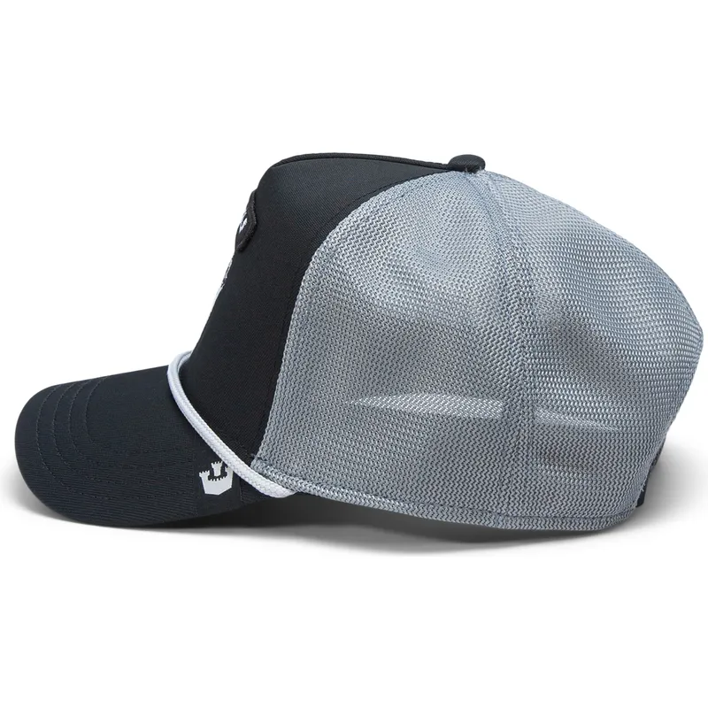 epci-curbata-negru-snapback-gb2-lone-wolf-the-rocker-the-farm-de-goorin-bros