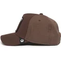 epci-curbata-maro-snapback-dark-horse-field-100-all-season-wool-the-farm-de-goorin-bros