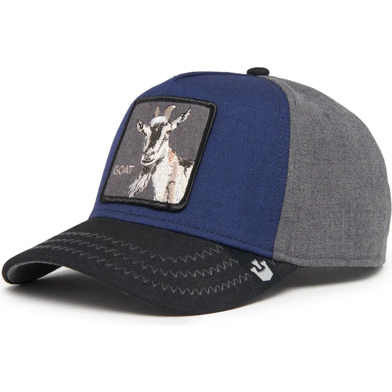 epci-curbata-bleumarin-snapback-goat-field-100-all-season-wool-the-farm-de-goorin-bros