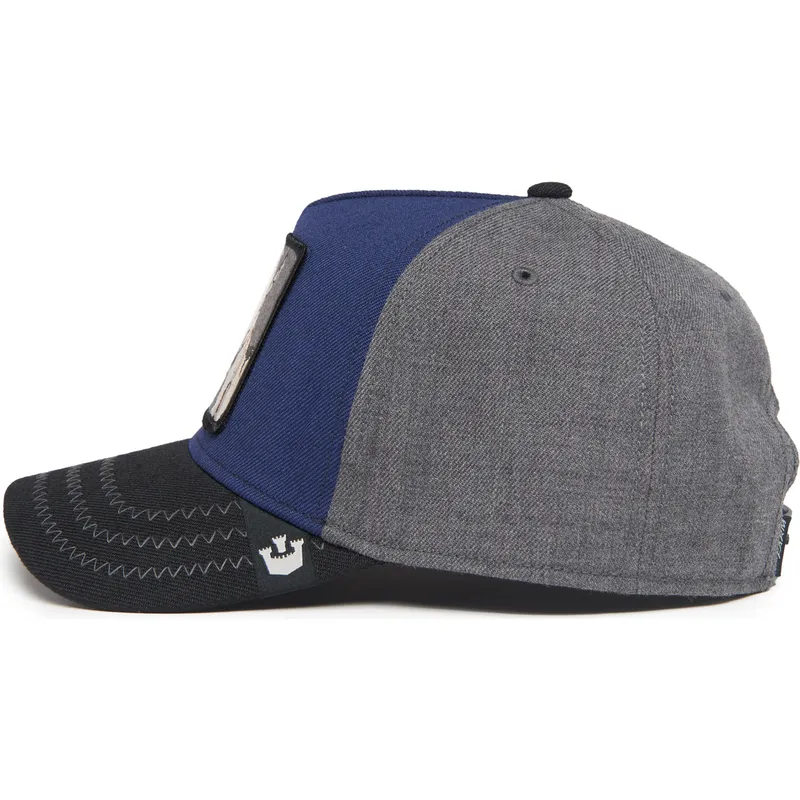 epci-curbata-bleumarin-snapback-goat-field-100-all-season-wool-the-farm-de-goorin-bros