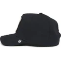 svart-bojd-keps-snapback-lejon-king-field-100-all-season-wool-the-farm-fran-goorin-bros