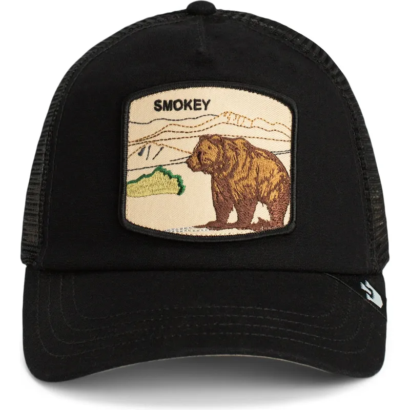 epci-curbata-negru-snapback-smokey-camp-crasher-park-range-the-farm-de-goorin-bros