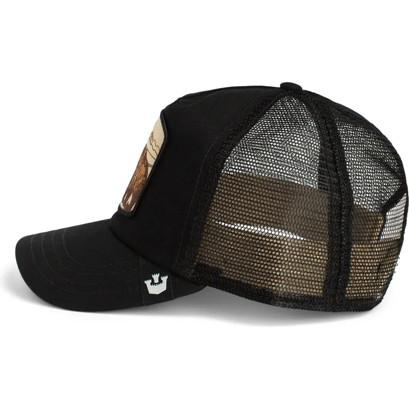 epci-curbata-negru-snapback-smokey-camp-crasher-park-range-the-farm-de-goorin-bros