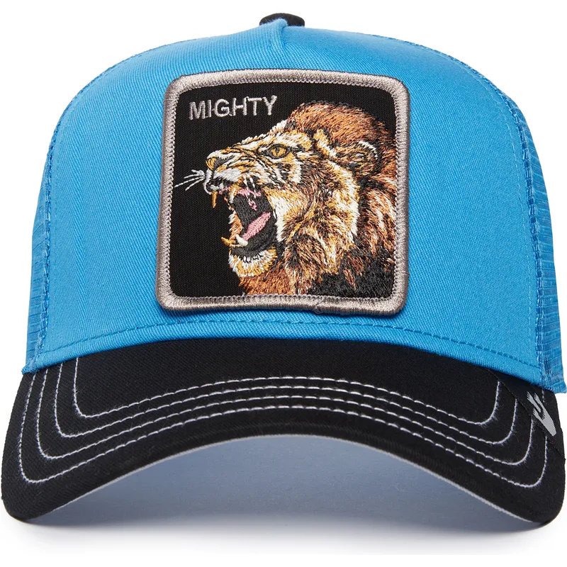 epci-curbata-albastru-snapback-mighty-lion-fan-the-farm-de-goorin-bros