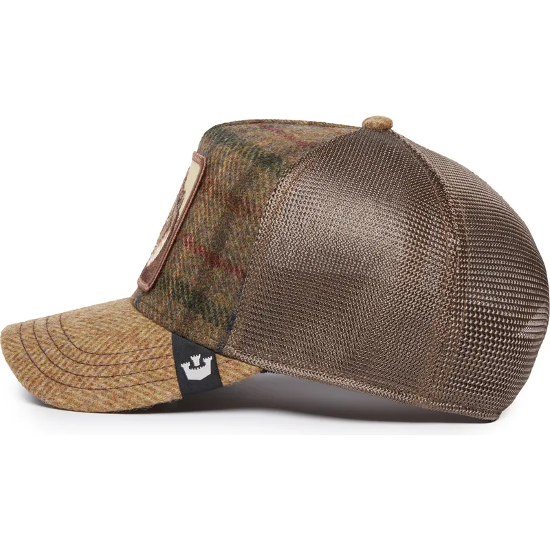 epci-curbata-maro-snapback-king-moon-lion-uk-plaid-the-farm-de-goorin-bros