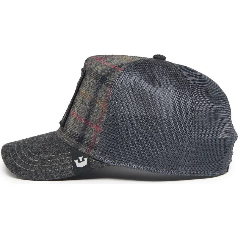 epci-curbata-gri-snapback-moon-panther-uk-plaid-the-farm-de-goorin-bros