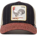 czapka-trucker-wielokolorowa-gallo-cock-moon-rooster-uk-plaid-the-farm-od-goorin-bros