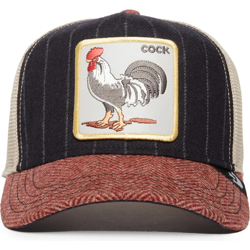 epci-curbata-papagal-snapback-cock-moon-rooster-uk-plaid-the-farm-de-goorin-bros