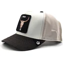 epci-curbata-maro-snapback-dead-skull-tri-tone-the-farm-de-goorin-bros