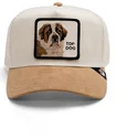 epci-curbata-bej-snapback-top-dog-the-suede-st-bernard-the-farm-de-goorin-bros