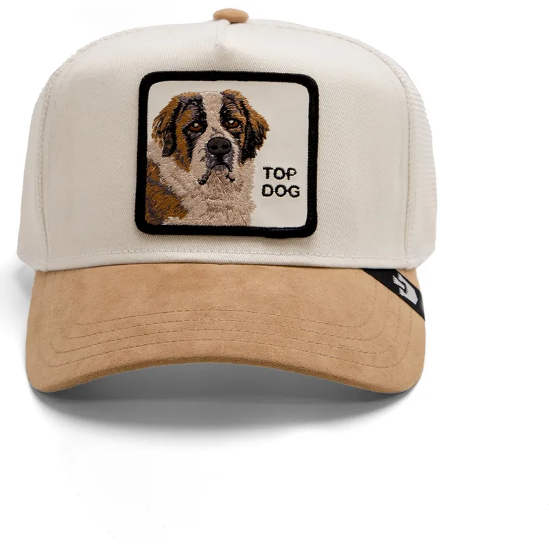 epci-curbata-bej-snapback-top-dog-the-suede-st-bernard-the-farm-de-goorin-bros