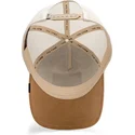 casquette-trucker-beige-chien-saint-bernard-top-dog-the-suede-st-bernard-the-farm-goorin-bros