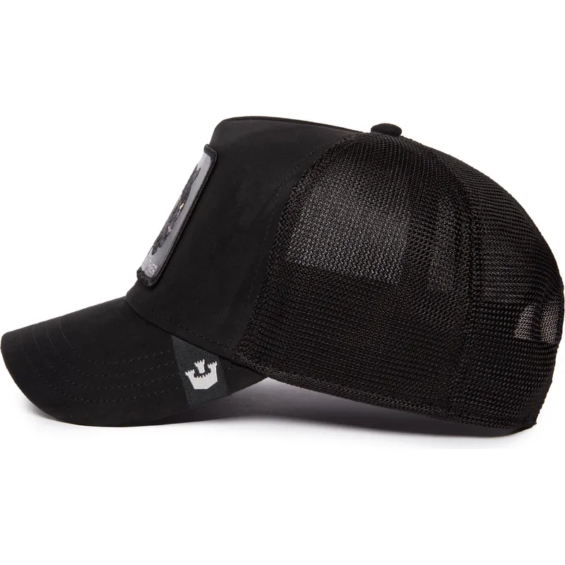 epci-curbata-negru-snapback-the-suede-panther-blacked-out-the-farm-de-goorin-bros