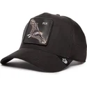 epci-curbata-negru-snapback-fly-the-suede-bat-blacked-out-the-farm-de-goorin-bros